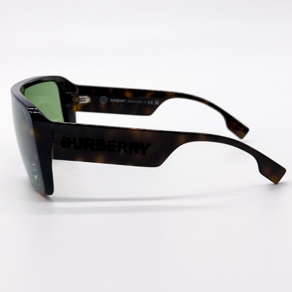 NEW BURBERRY BE4401U	3002/2 DARK HAVANA/GREEN MEN SUNGLASSES BURBERRY - Picture 6 of 11